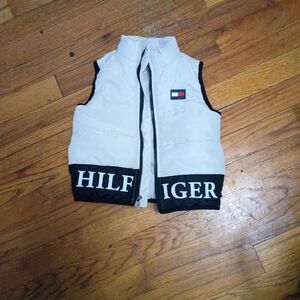 Tommy Hilfiger White Puffer Vest